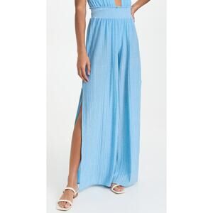 Ramy Brook 'Pleated' Blue Athena Pant Size M